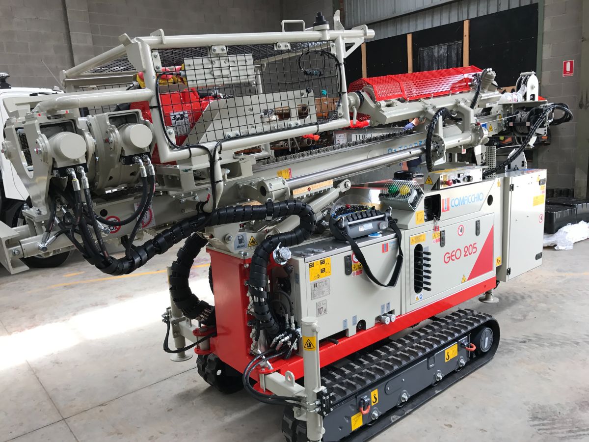 Earthcore Drilling drills
